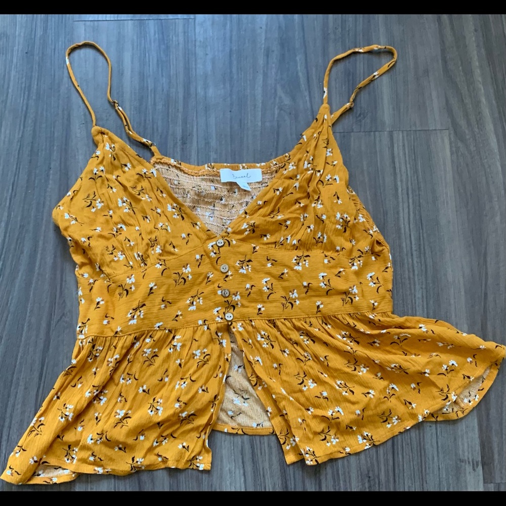 Slit Crop Top